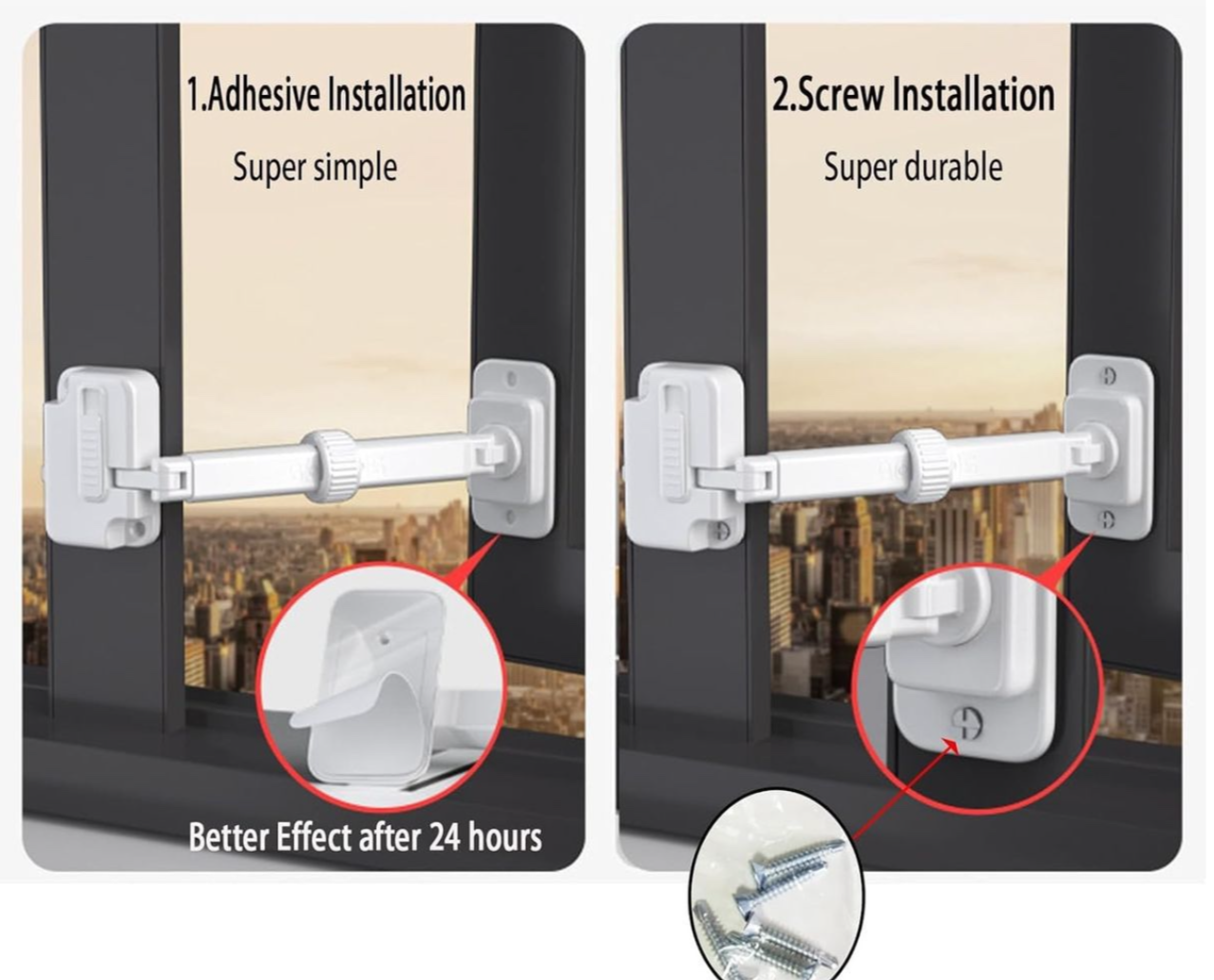 BABY AND TODDLER WINDOW LIMITER/RESTRICTOR