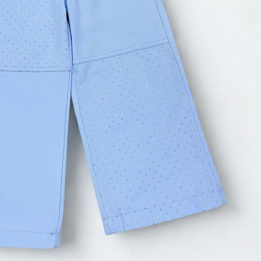 Sparkle loose fit jeans